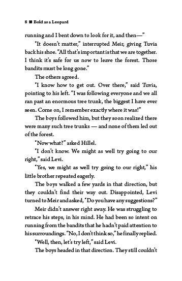 Bold as a Leopard — inside page 7