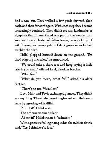 Bold as a Leopard — inside page 5