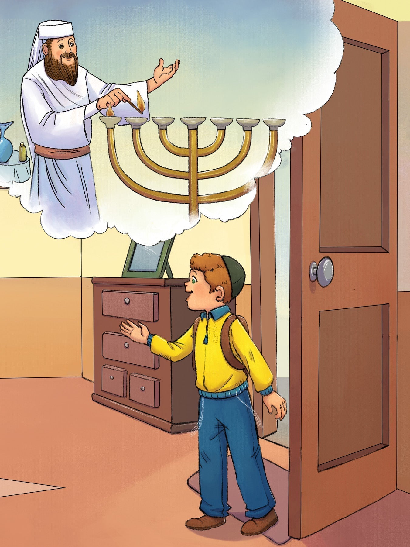 Boruch Learns About Chanukah by The Kunda Family — Judaica Press (image 6)
