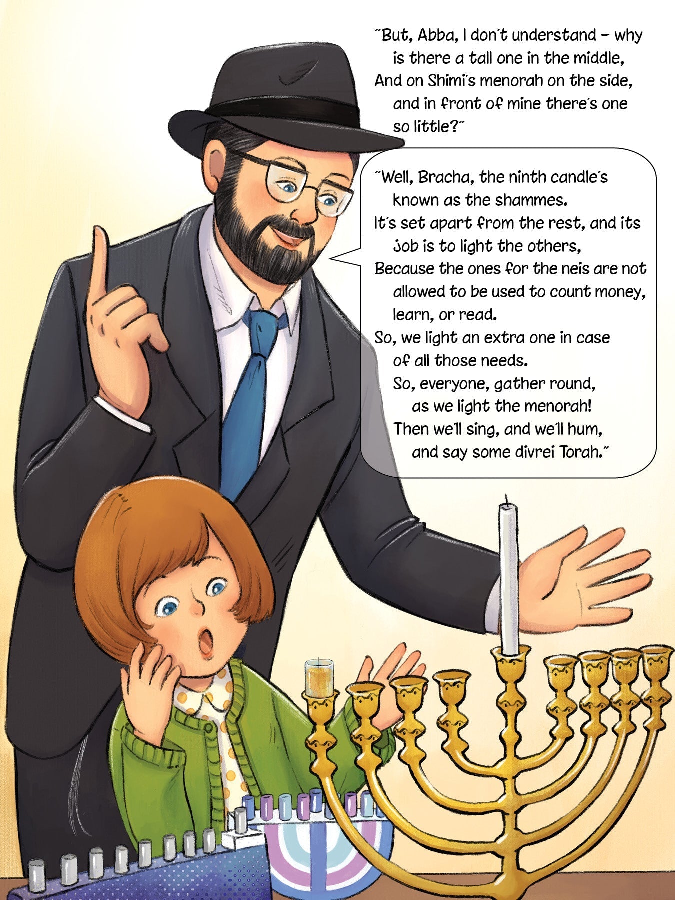 Boruch Learns About Chanukah by The Kunda Family — Judaica Press (image 8)