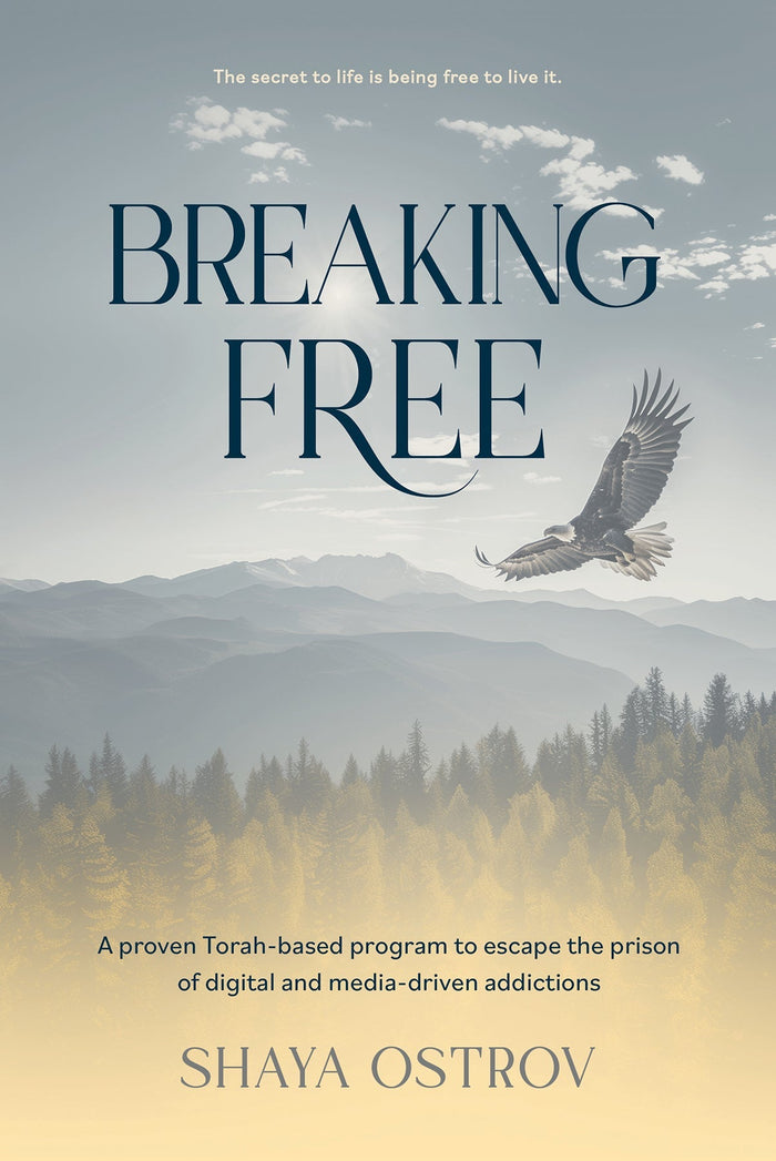 Breaking Free — torah media addiction recovery hardcover | Judaica Square Lakewood