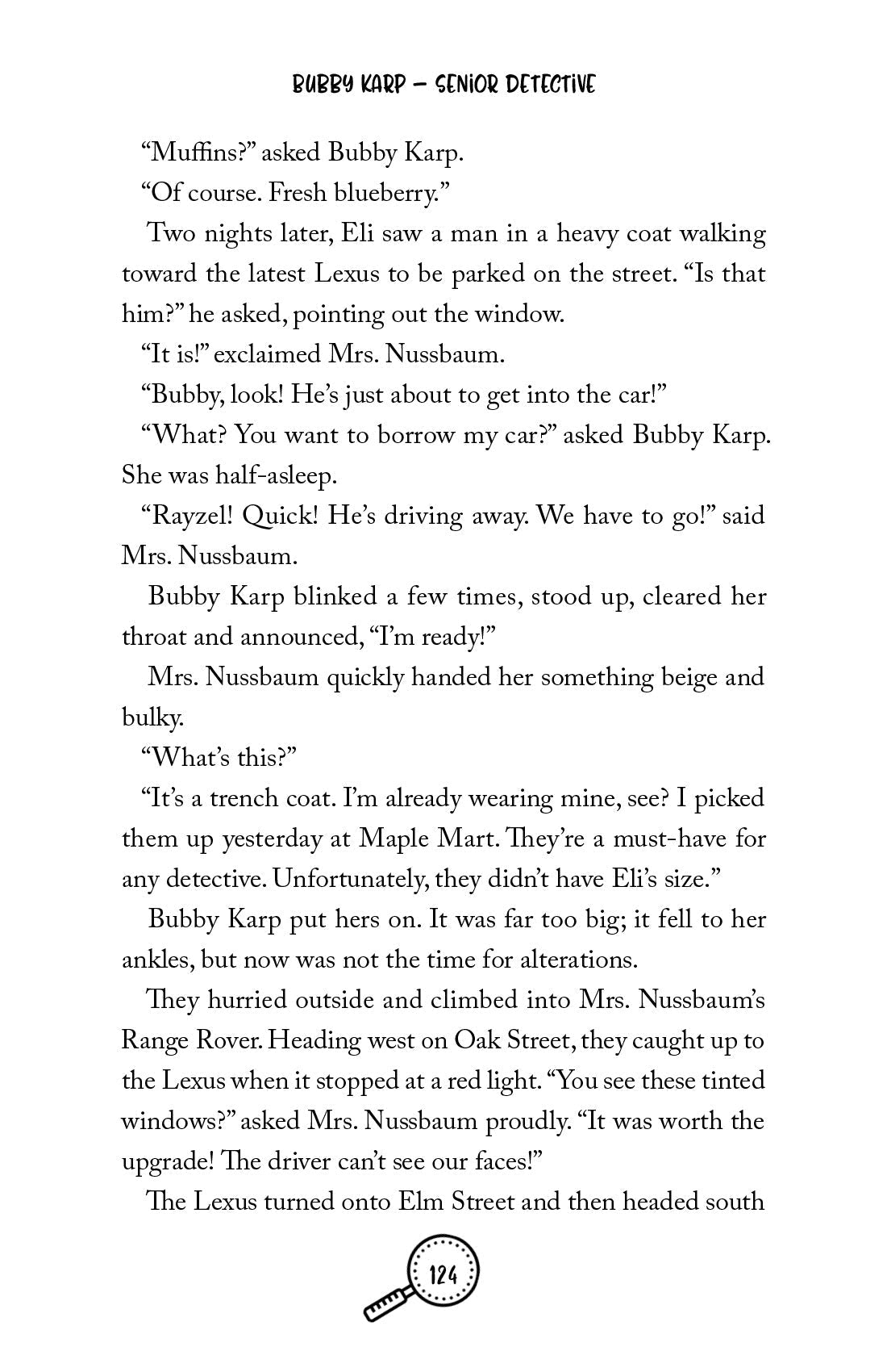 Bubby Karp, Senior Detective — inside page 2