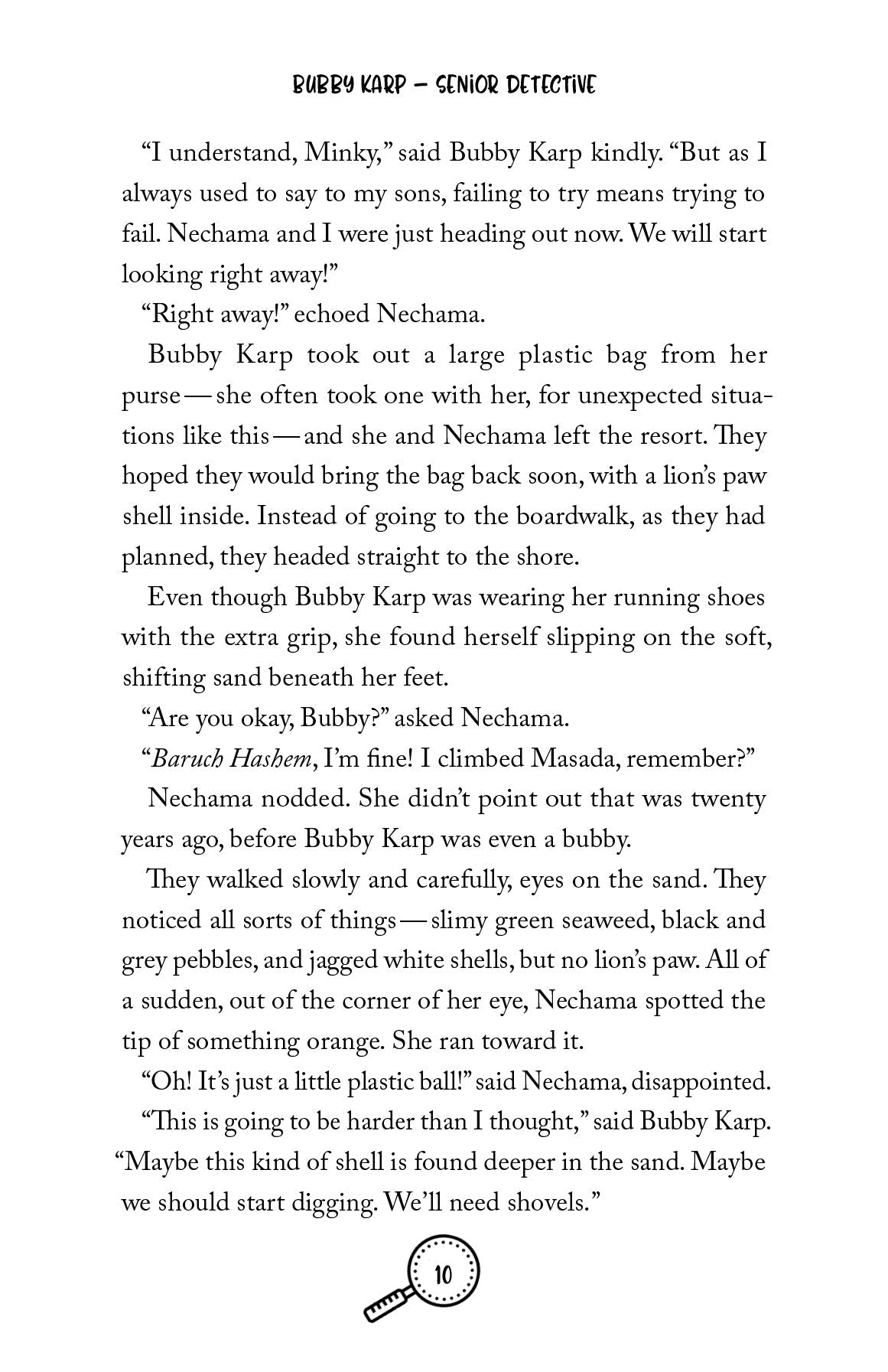 Bubby Karp, Senior Detective — inside page 7