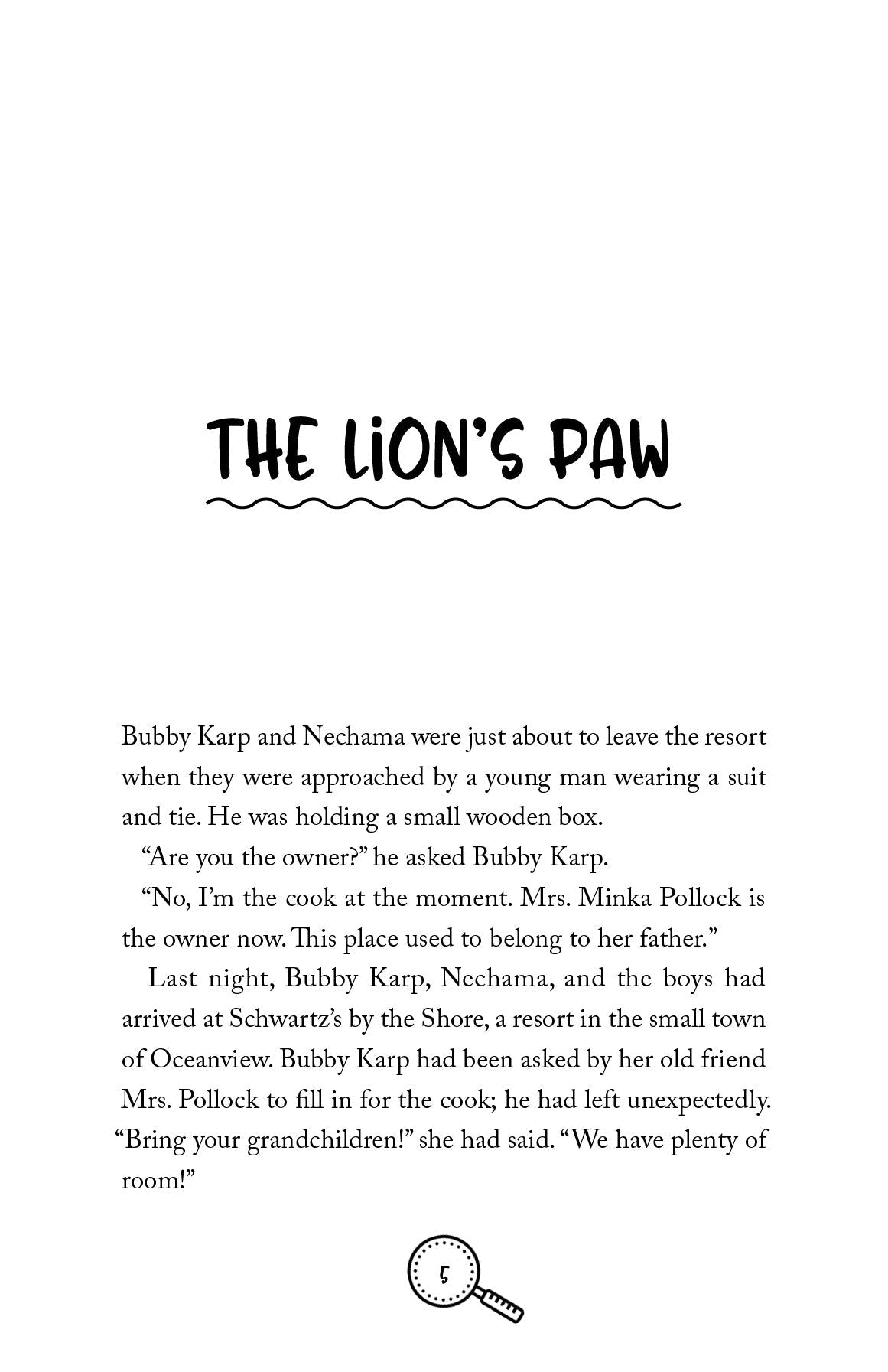 Bubby Karp, Senior Detective — inside page 2