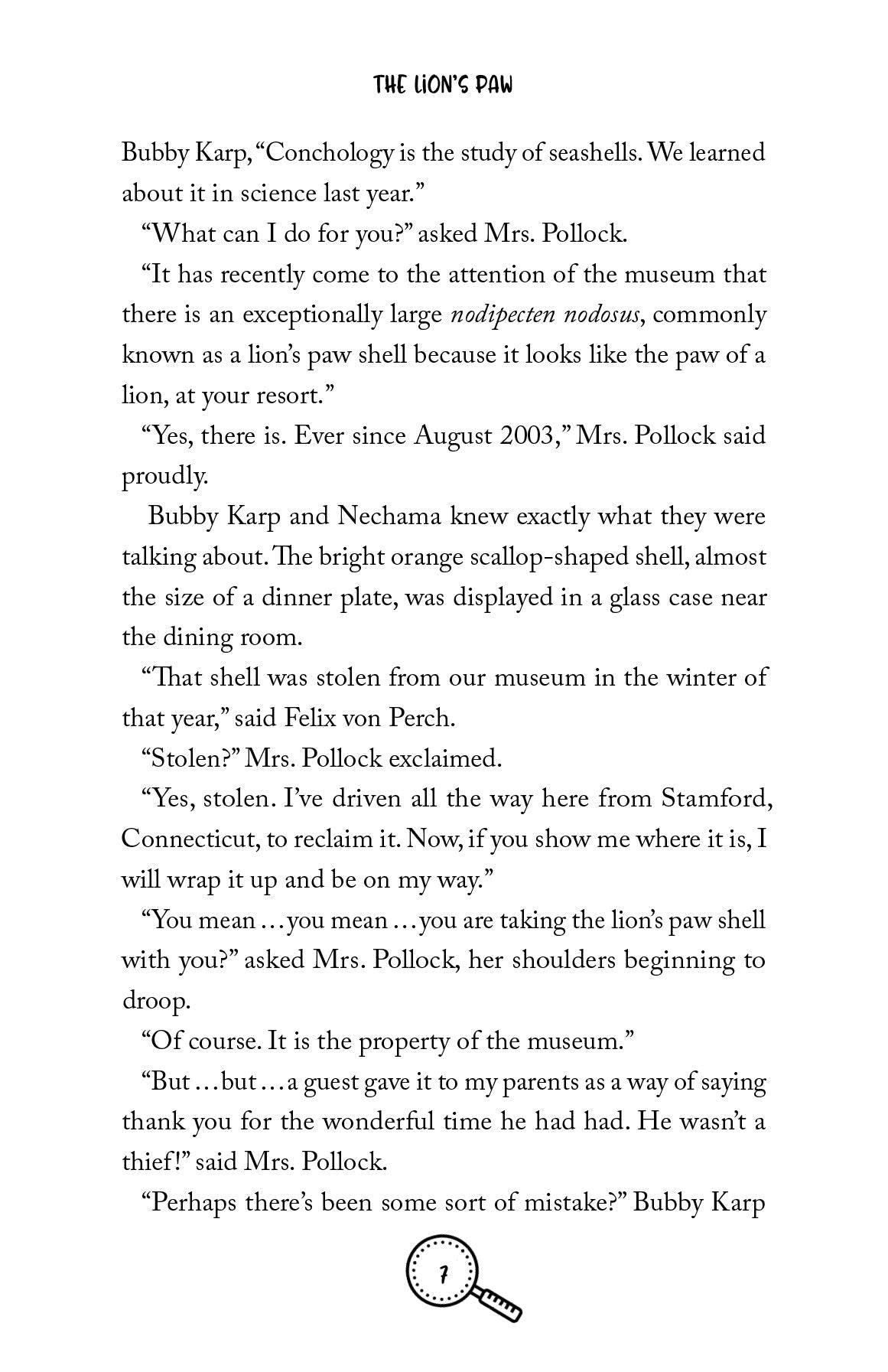 Bubby Karp, Senior Detective — inside page 4