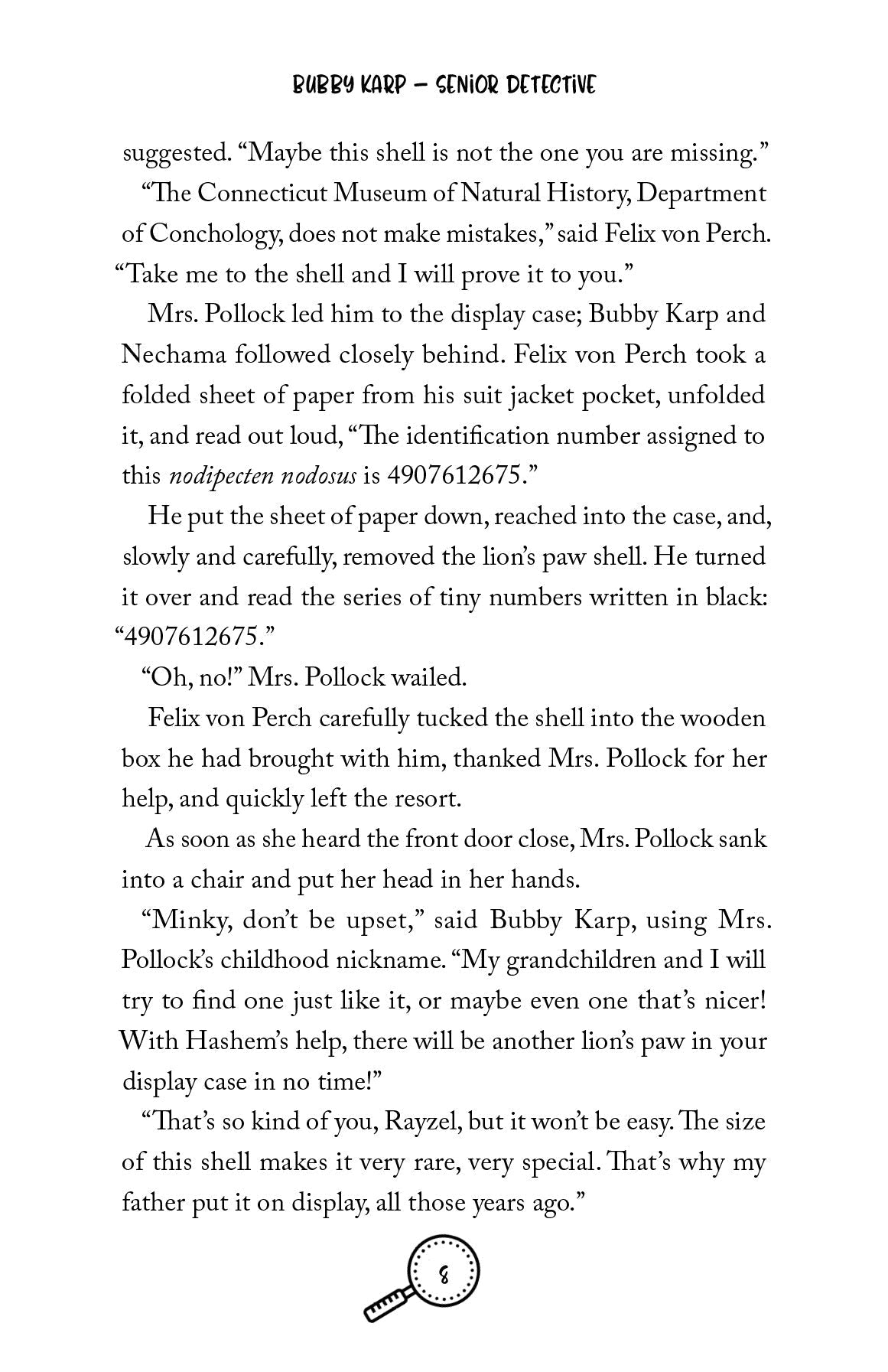 Bubby Karp, Senior Detective — inside page 5