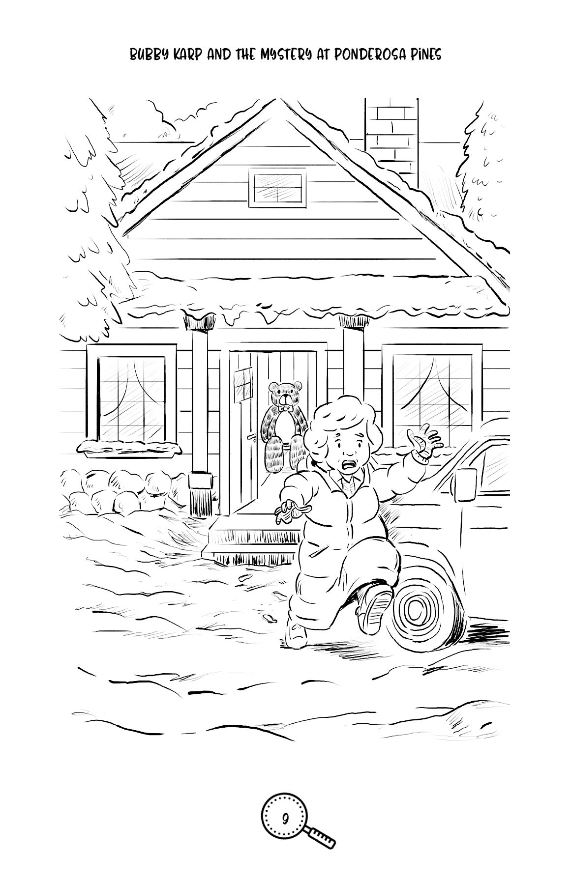 Bubby Karp and the Mystery at Ponderosa Pines — inside page 7