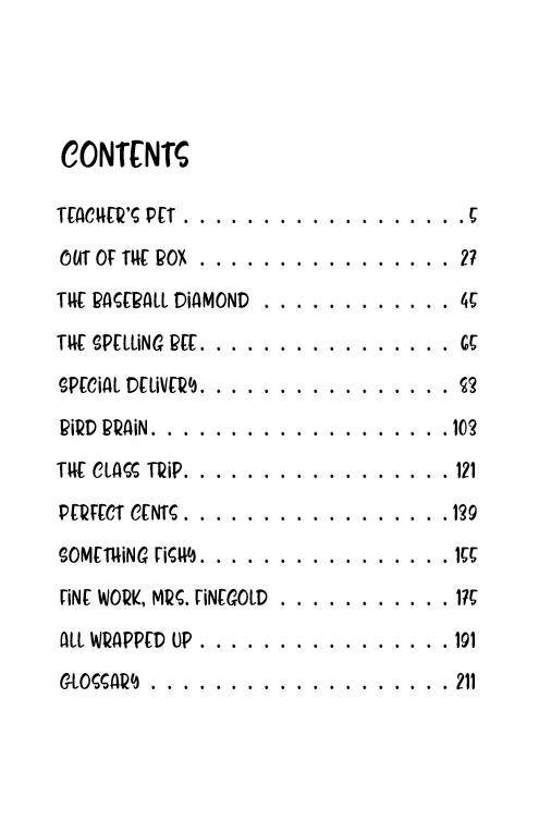 Bubby Karp, Senior Detective — inside page 1