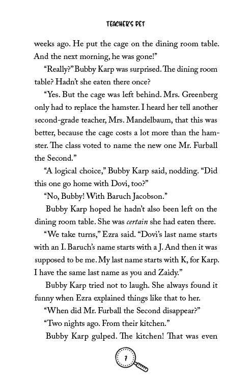 Bubby Karp, Senior Detective — inside page 5