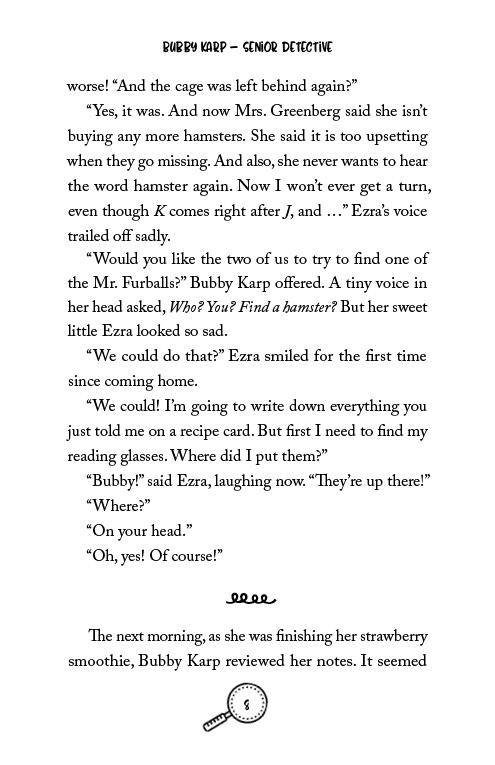 Bubby Karp, Senior Detective — inside page 7