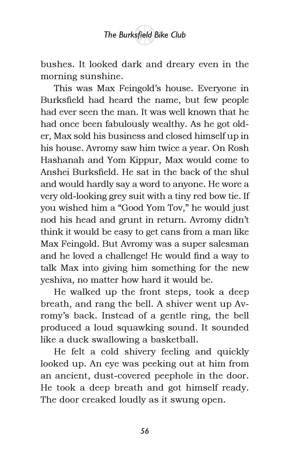 The Burksfield Bike Club: Book 1 - Mitzvos on Wheels by Chaim Finkelstein — Judaica Press (image 4)