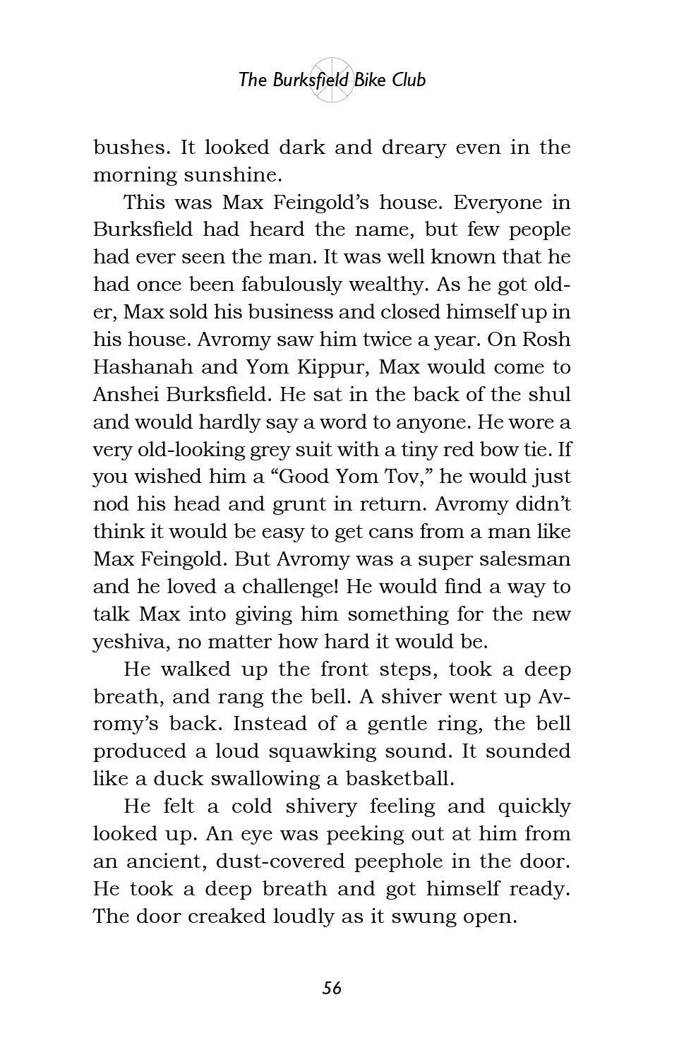 The Burksfield Bike Club: Book 1 - Mitzvos on Wheels by Chaim Finkelstein — Judaica Press (image 4)