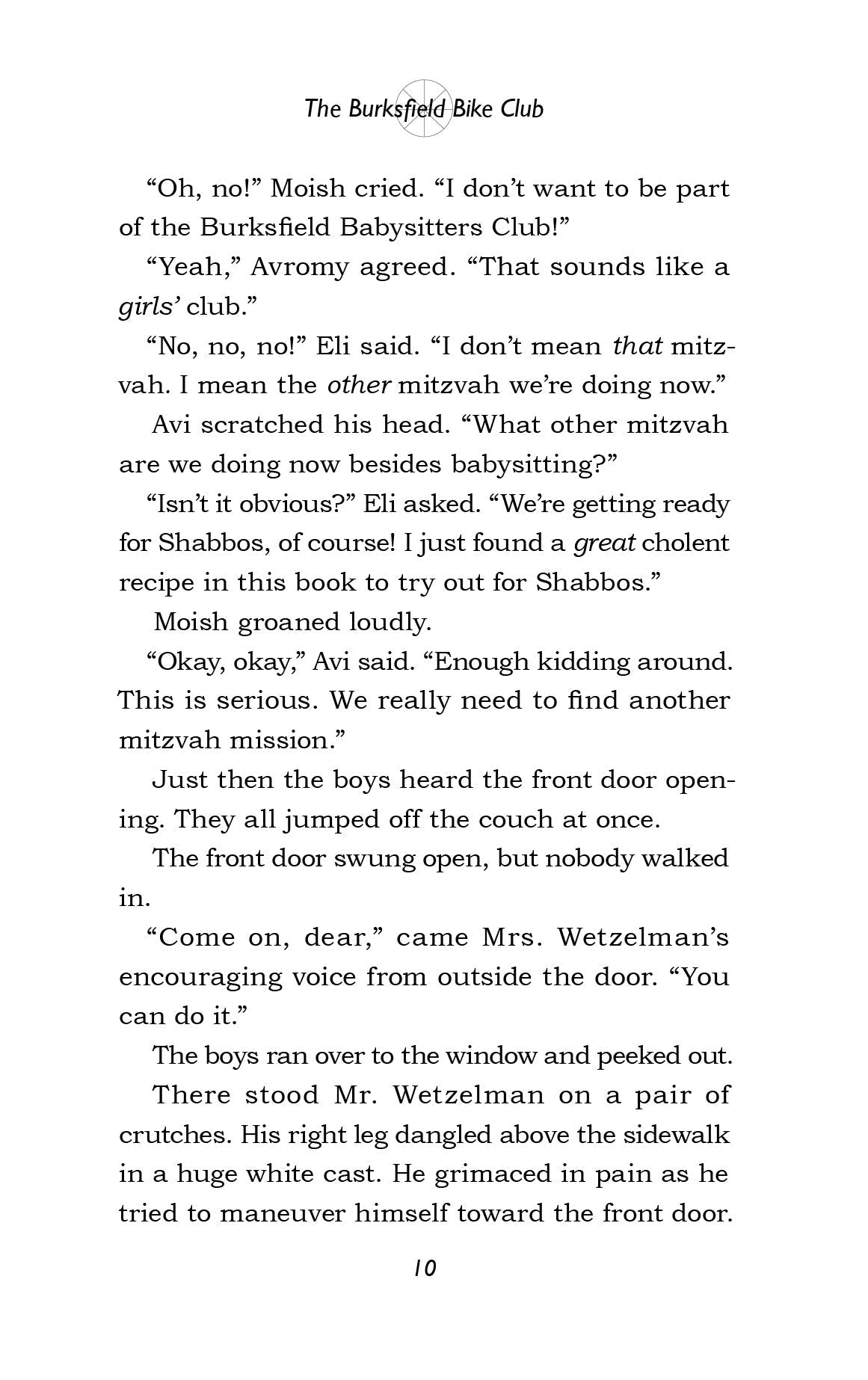 The Burksfield Bike Club: Book 6 - Operation Kneidel by Chaim Finkelstein — Judaica Press (image 9)