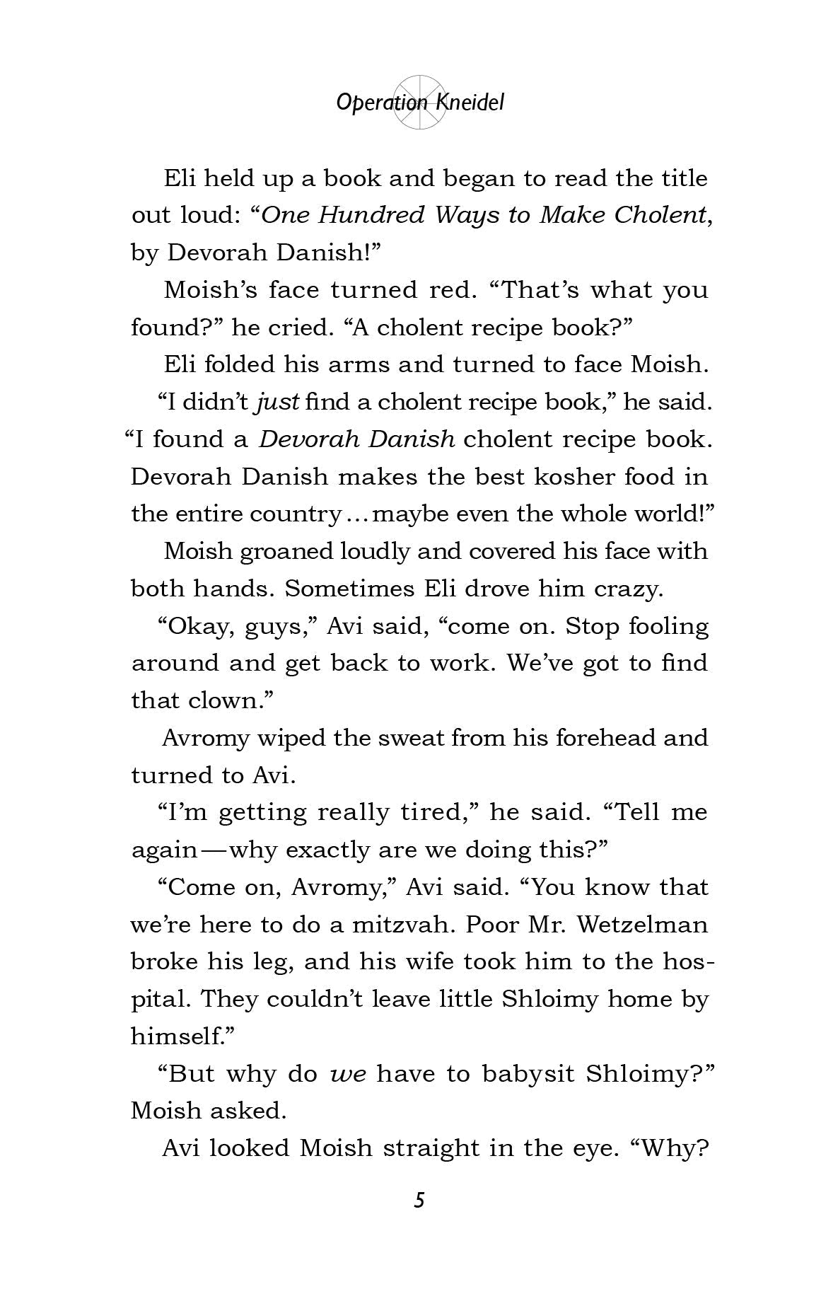 The Burksfield Bike Club: Book 6 - Operation Kneidel by Chaim Finkelstein — Judaica Press (image 4)