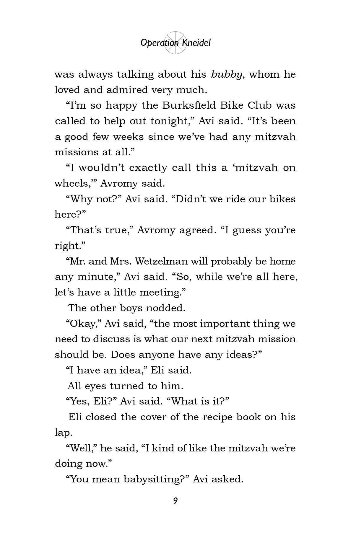The Burksfield Bike Club: Book 6 - Operation Kneidel by Chaim Finkelstein — Judaica Press (image 8)