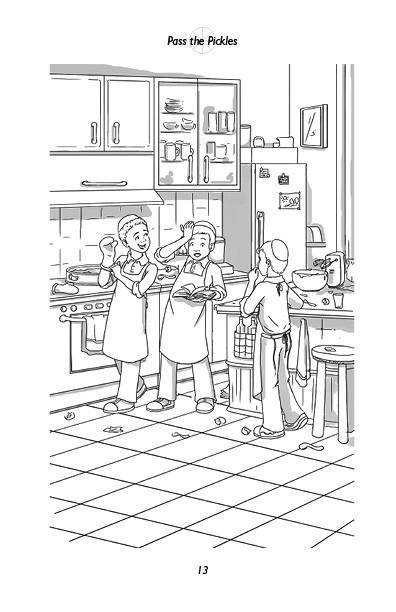 The Burksfield Bike Club: Book 5 - Pass the Pickles by Chaim Finkelstein — Judaica Press (image 12)