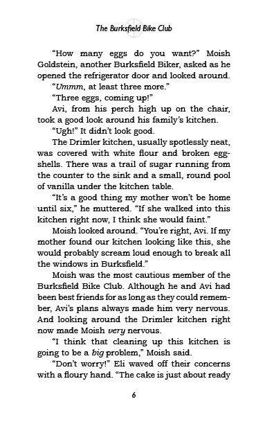 The Burksfield Bike Club: Book 5 - Pass the Pickles by Chaim Finkelstein — Judaica Press (image 8)
