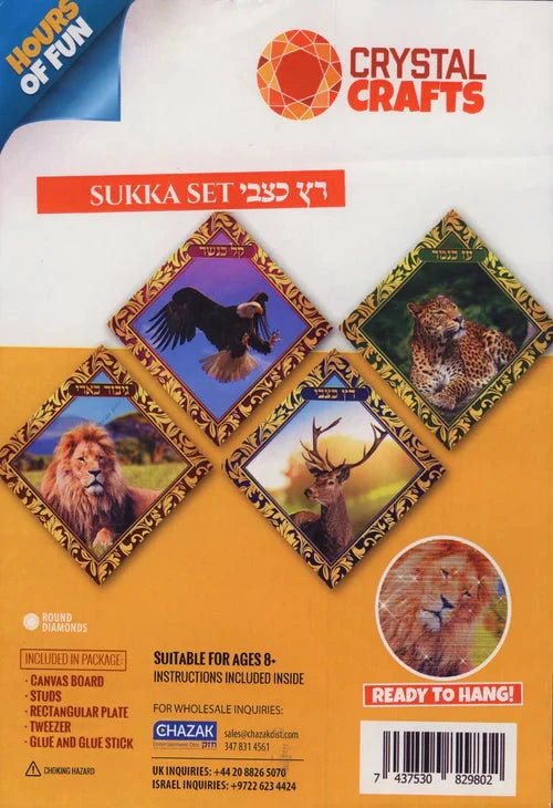 Crystal Crafts Rotz Katzvi — Craft Kit by Chazak Kinder | Judaica Square Lakewood
