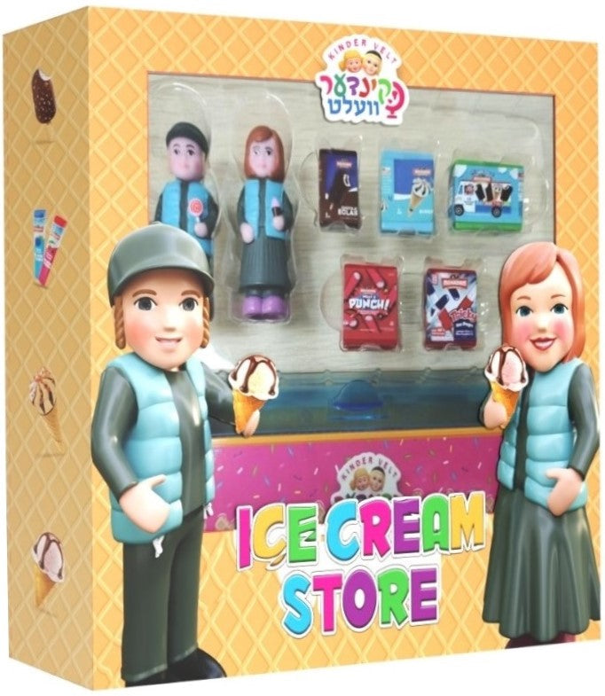 Kinder Velt: Ice Cream Store (8 Pcs)