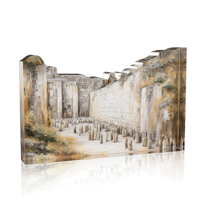 Heritage Stone Kosel Luxury Block — Acrylic | Judaica Square Lakewood