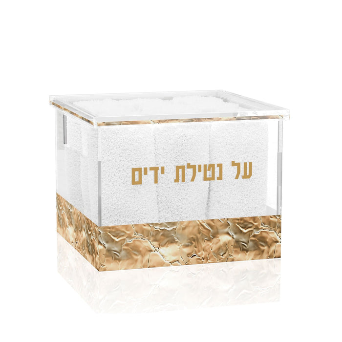 Cadence Towel Box — Acrylic | Judaica Square Lakewood