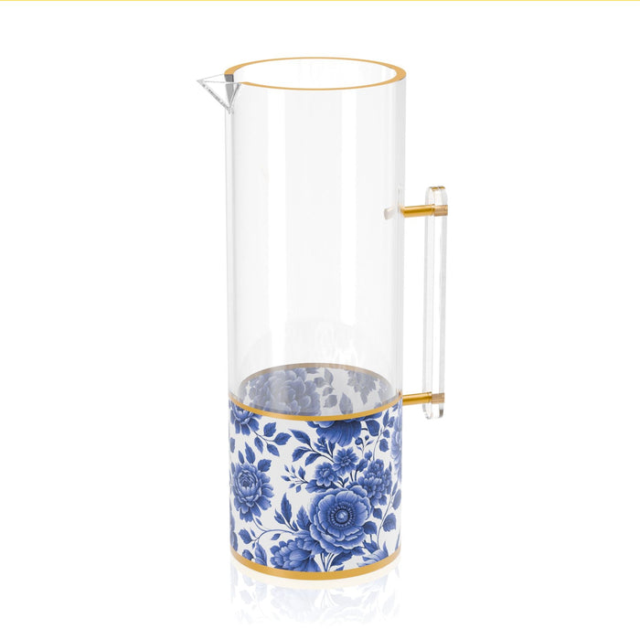 Maison Bloom Pitcher — Shabbos, Acrylic | Judaica Square Lakewood