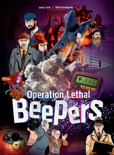 Front cover of Operation Lethal Beepers by Jacky Yarhi & MEM Hershkowitz
