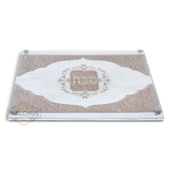 Glass Challah Board #577 - Shabbos Accessories