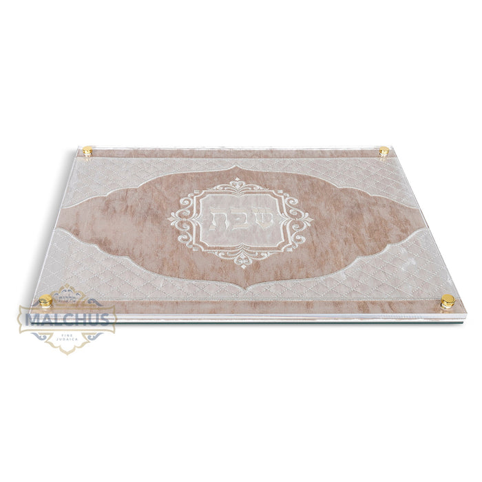 Glass Challah Board #578 - Shabbos Accessories