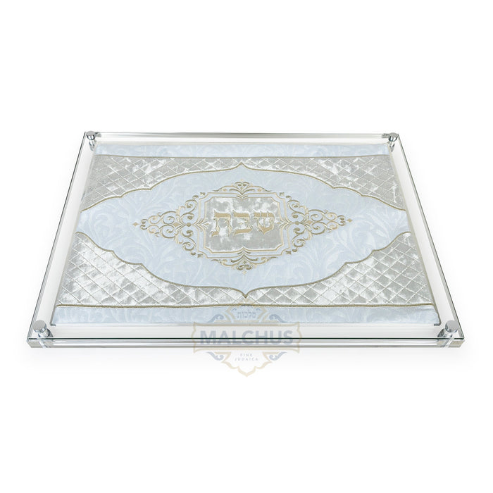 Glass Challah Board #777 - Shabbos Accessories