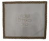 Prestige Classic Leather Challah Cover (CC170B-WH2)
