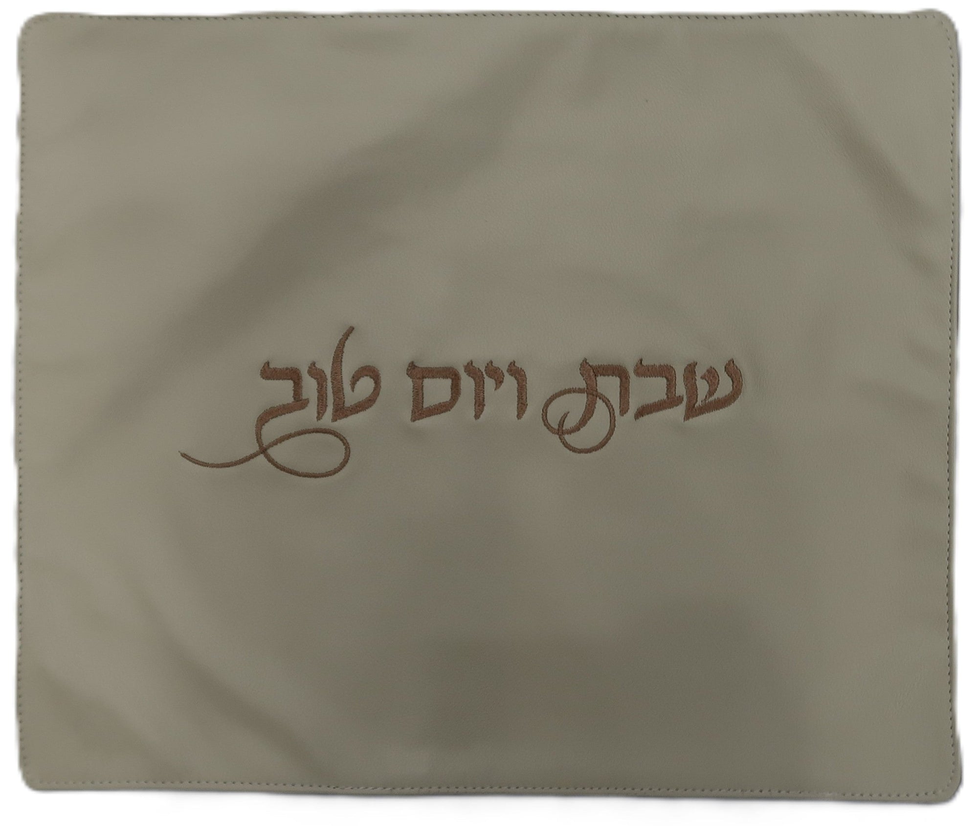 Prestige Classic Leather Challah Cover (CC170B-CR)