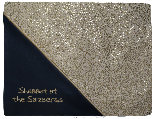 Prestige Supreme Leather Challah Cover (CC205I-Beige)
