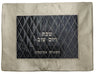 Prestige Leather Challah Cover — Geometric & Diamond Design, Exclusive Collection (CC305-BK)