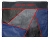 Prestige Ostrich Challah Cover — Geometric & Ostrich Design, Premier Collection (CC740-NV)