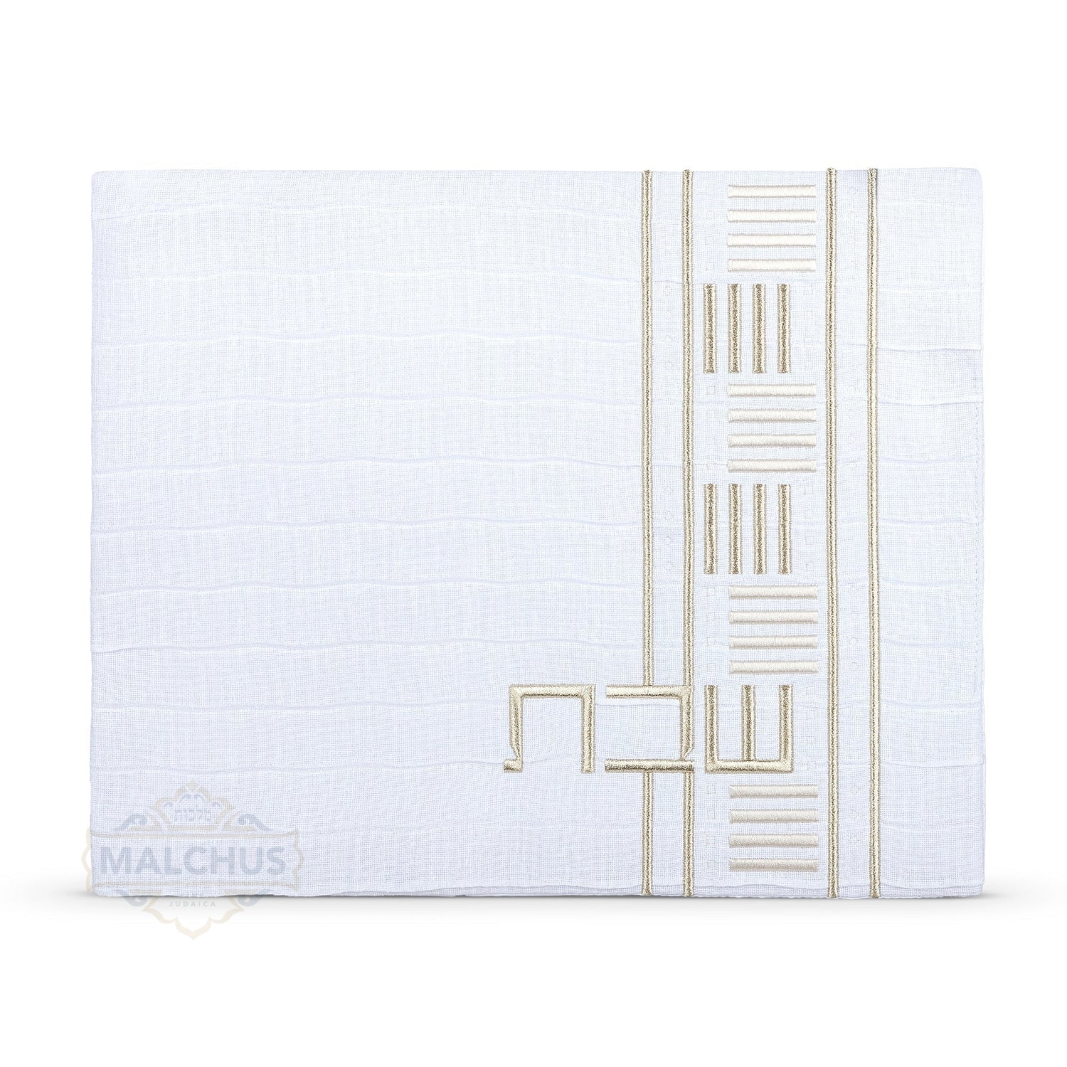 Challah Cover Pleated Linen Look #691 - Challah Covers
