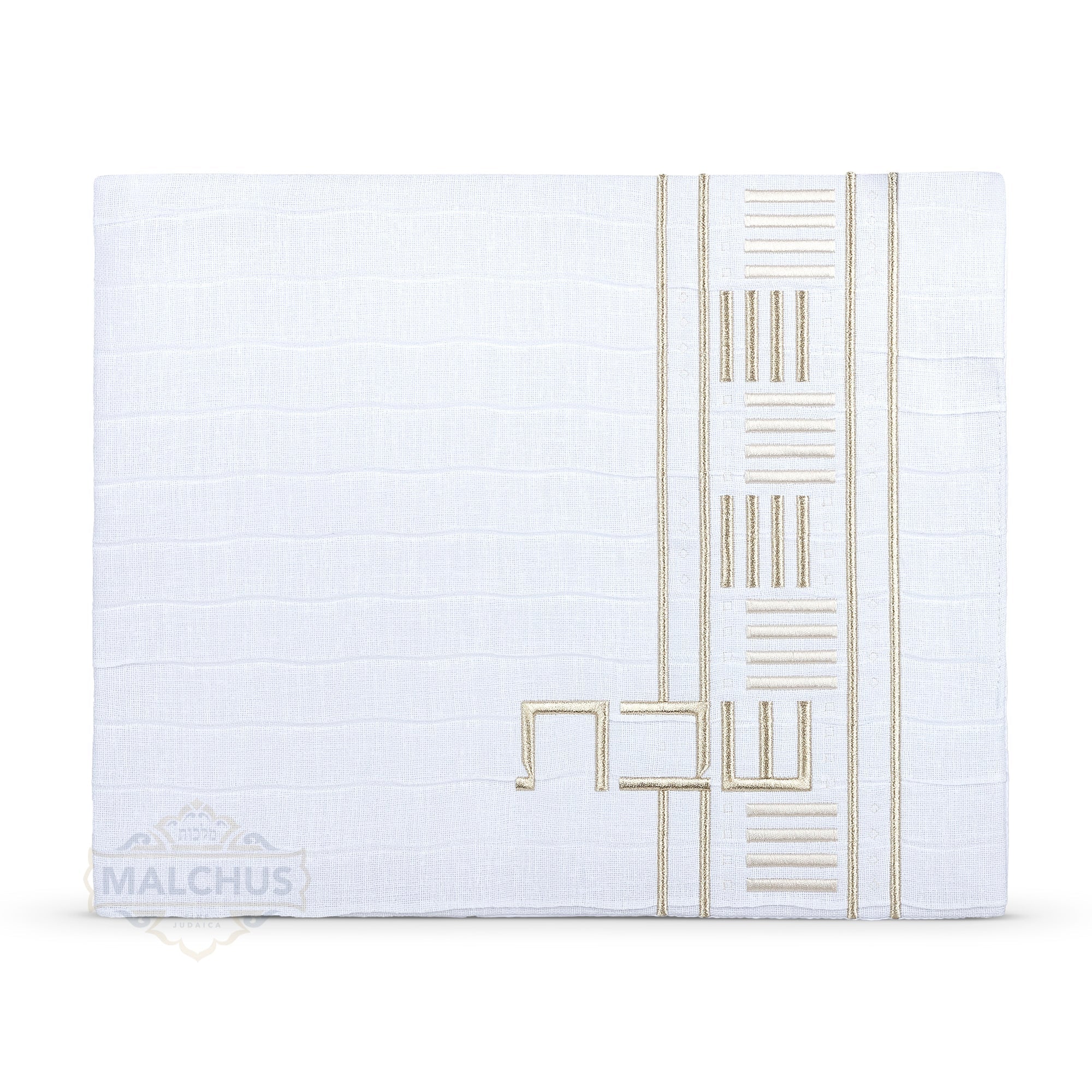 Challah Cover Pleated Linen Look #691 - Challah Covers