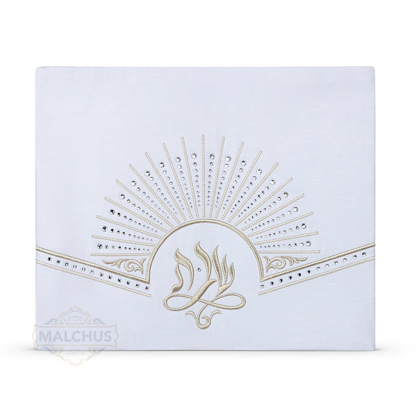 Challah Cover Linen Look #826 - Challah Covers