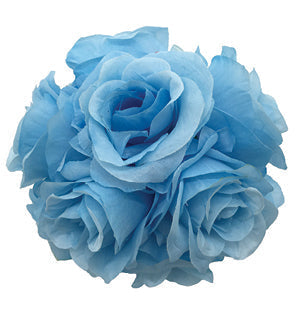 6" Rose Ball, Multiple Colors - Pack of 12