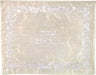 Emanuel Machine Embroidered Challah Cover- Floral White (EM-CMG16)
