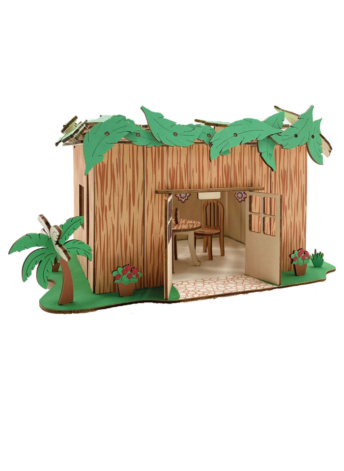 3D Wooden Puzzle Kit - Sukkah — Toys from Coulors Craft LLC