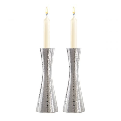 Emanuel Hammered Candlesticks 7"  (EM-CP1)