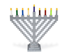 Chanukah: Build-a-Brick Menorah