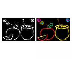 Dotty Sticker Art - Tishrei