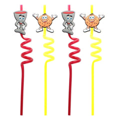 Passover Cup And Matzah Straws (Set of 4)