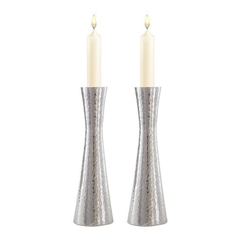 Emanuel Hammered Candlesticks 5.5" (EM-CD1)