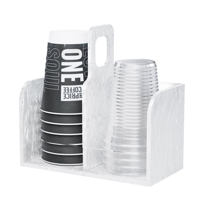 Double Cup Stacker — Glass | Judaica Square Lakewood