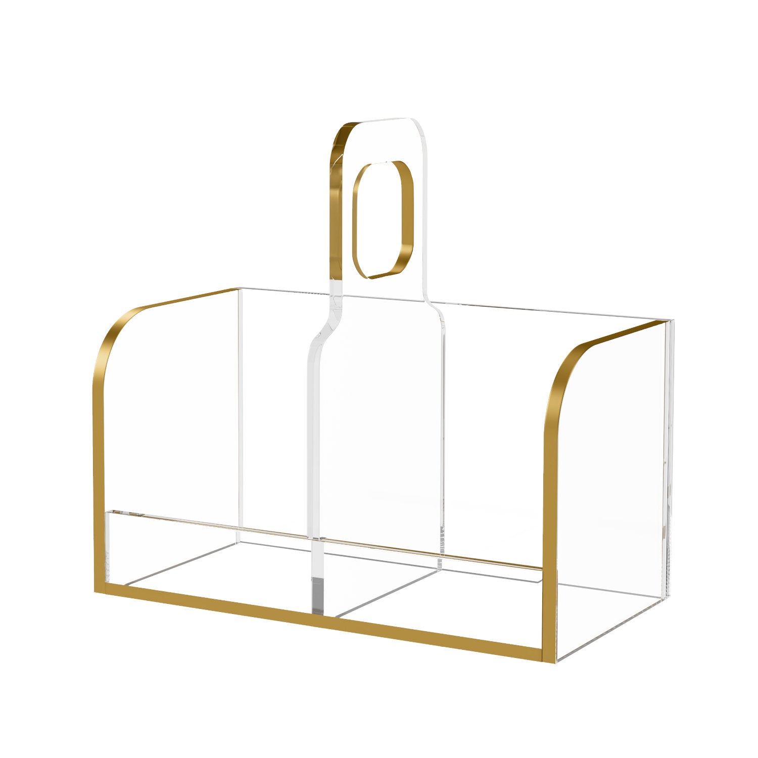 Signature Double Cup Stacker — Acrylic Judaica Decor | Judaica Square Lakewood