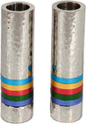 Emanuel Cylinder Shaped Hammered Candlesticks- Multicolor (EM-CSO1)