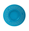 Emanuel Anodized Aluminum Decorated Kiddush Cup-- Blue (EM-CUX3)